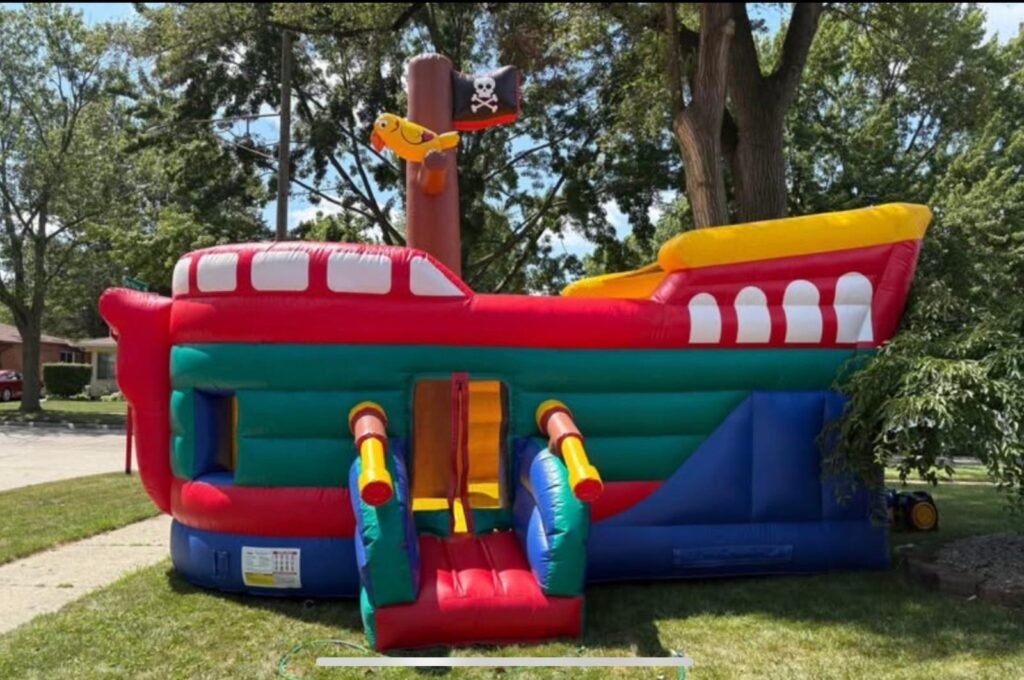 WHY BLUE BUNNY BOUNCE HOUSE