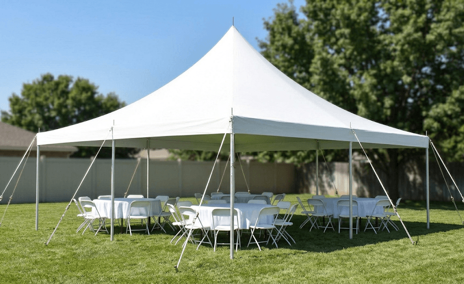 20x20 Pole Tent The Perfect Square